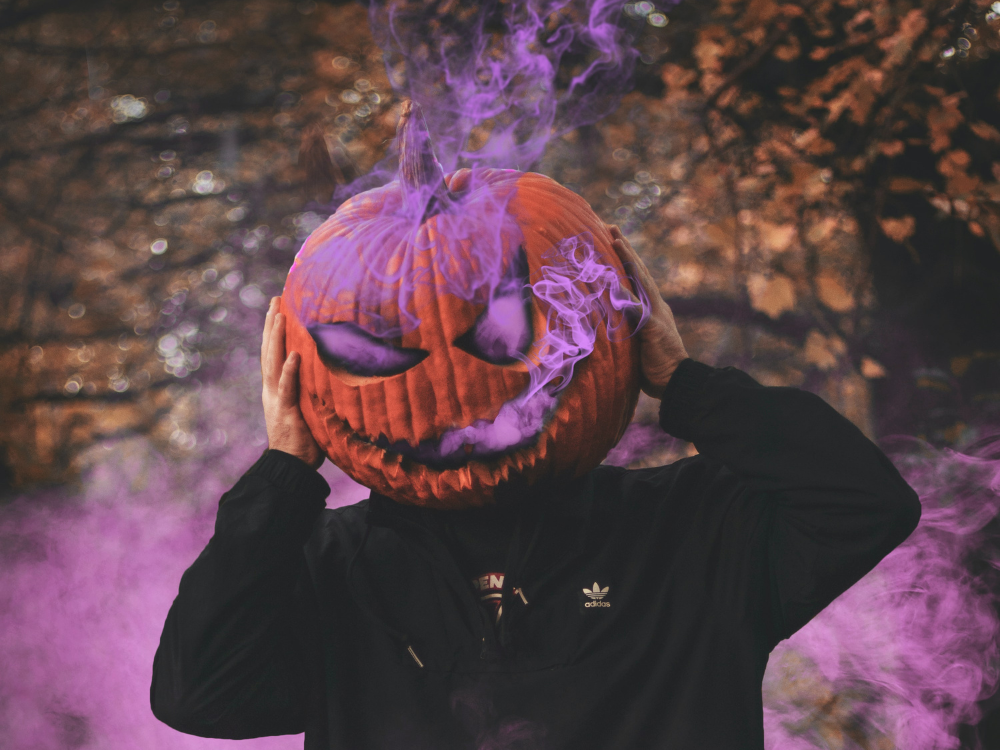 halloween portrait photography